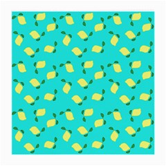 Lemons Blue Medium Glasses Cloth by snowwhitegirl