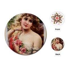 Vintage 1501576 1280 Playing Cards (round)  by vintage2030