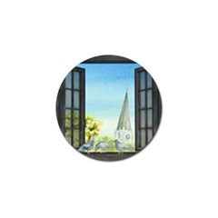 Town 1660455 1920 Golf Ball Marker by vintage2030