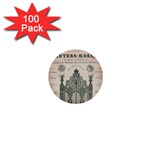 Building News 1  Mini Buttons (100 pack)  Front