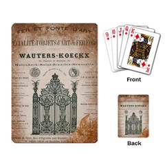 Building News Playing Card by vintage2030