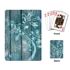 Green Tree Playing Card by vintage2030