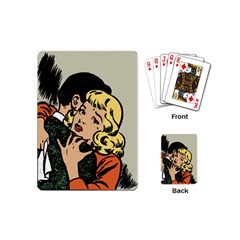 Hugging Retro Couple Playing Cards (mini)  by vintage2030