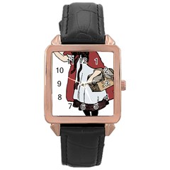 Basket 2029558 1280 Rose Gold Leather Watch  by vintage2030