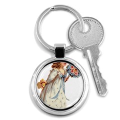 Child 1718357 1920 Key Chains (round)  by vintage2030