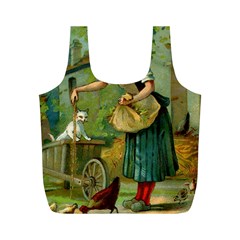 Postcard 1348470 1920 Full Print Recycle Bag (m) by vintage2030