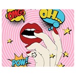 Pop Art   Double Sided Flano Blanket (Medium)  60 x50  Blanket Front