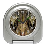Fractal Art Graphic Design Image Travel Alarm Clock Front