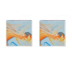 Fire Spear Cufflinks (square) by WILLBIRDWELL