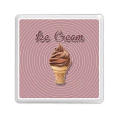 Pop Art Ice Cream Memory Card Reader (square) by Valentinaart