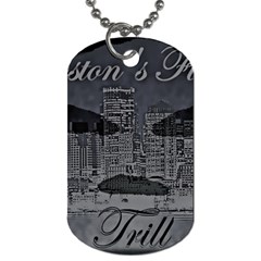 2451 Trill Cover Final Dog Tag (one Side) by RWTFSWIMWEAR