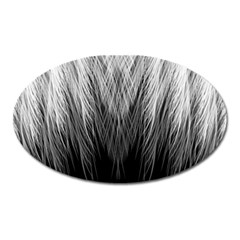 Feather Graphic Design Background Oval Magnet by Nexatart
