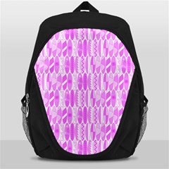 Bright Pink Colored Waikiki Surfboards  Backpack Bag by PodArtist