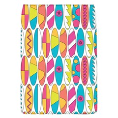 Mini Rainbow Colored Waikiki Surfboards  Removable Flap Cover (l) by PodArtist