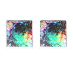 3d Paint                                            Cufflinks (square) by LalyLauraFLM