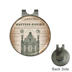 Building News Hat Clips With Golf Markers by vintage2030