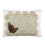 Tag Bird Pillow Case (Two Sides) Back