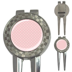 Little  Dots Pink 3-in-1 Golf Divots by snowwhitegirl