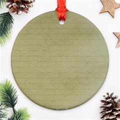 Old Letter Ornament (round) by vintage2030