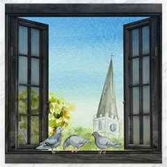 Town 1660455 1920 Canvas 20  X 20  by vintage2030