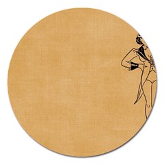 Flapper 1515869 1280 Magnet 5  (round) by vintage2030