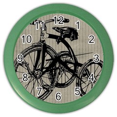 Tricycle 1515859 1280 Color Wall Clock by vintage2030