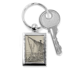 Ship 1515860 1280 Key Chains (rectangle)  by vintage2030