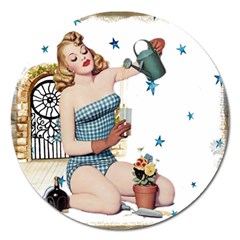 Retro 1265769 1920 Magnet 5  (round) by vintage2030