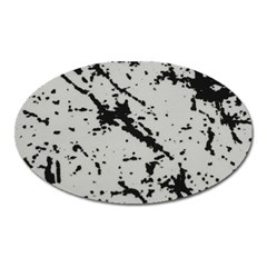 Fabric Textile Texture Macro Model Oval Magnet by Sapixe