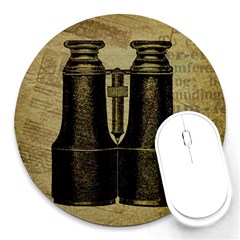 Background 1135045 1920 Round Mousepads by vintage2030