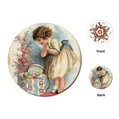 Easter 1225815 1280 Playing Cards (round) by vintage2030