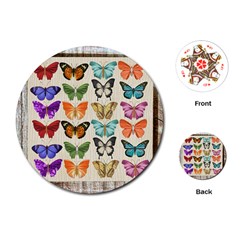 Butterfly 1126264 1920 Playing Cards (round) by vintage2030