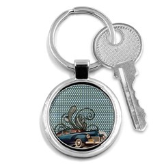 Retro 1107633 1920 Key Chains (round)  by vintage2030