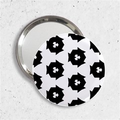 Black And White Pattern 2 25  Handbag Mirrors by Simbadda