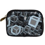 Cube Fantasy Square Shape Digital Camera Leather Case Front