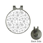 Atom Chemistry Science Physics Hat Clips with Golf Markers Front