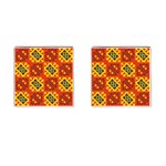 Squares and other shapes pattern                                                       Cufflinks (Square) Front(Pair)