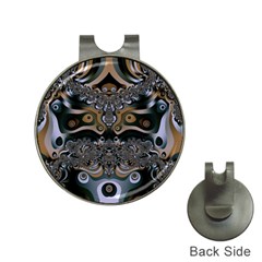Fractal Art Artwork Design Hat Clips With Golf Markers by Simbadda