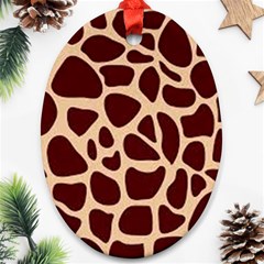 Gulf Lrint Oval Ornament (two Sides) by NSGLOBALDESIGNS2