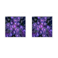 Abstract Pattern Fractal Wallpaper Cufflinks (square) by Nexatart