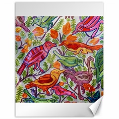 Art Flower Pattern Background Canvas 18  X 24  by Nexatart