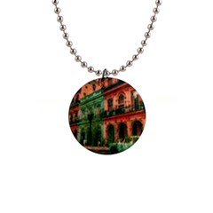 Havana Cuba Architecture Capital 1  Button Necklace by Nexatart
