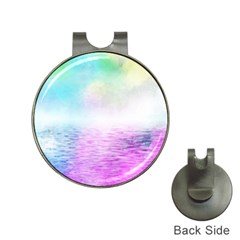 Background Art Abstract Watercolor Hat Clips With Golf Markers by Sapixe