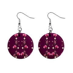 New Motif Design Textile New Design Mini Button Earrings by Sapixe