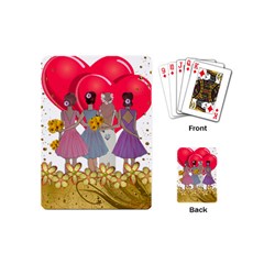 Girl Power Playing Cards (mini) by burpdesignsA