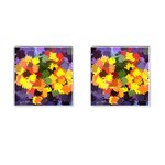 Mural Murals Graffiti Texture Cufflinks (Square) Front(Pair)