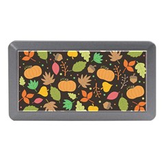 Thanksgiving Pattern Memory Card Reader (mini) by Valentinaart