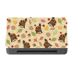 Thanksgiving Turkey Pattern Memory Card Reader With Cf by Valentinaart