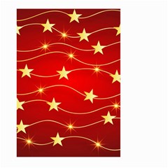 Stars Background Christmas Decoration Large Garden Flag (two Sides) by Sapixe