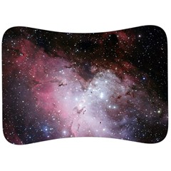 Eagle Nebula Wine Pink And Purple Pastel Stars Astronomy Velour Seat Head Rest Cushion by genx